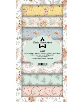Paper Favourites Deer Slimline Paper Pack (PFS001) Paper Favourites Deer Slimline Paper Pack (PFS001)