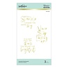 Spellbinders Celestial Sentiments Glimmer Hot Foil Plate (GLP-276) Spellbinders Celestial Sentiments Glimmer Hot Foil Plate (GLP-276)