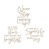 Spellbinders Celestial Sentiments Glimmer Hot Foil Plate (GLP-276) Spellbinders Celestial Sentiments Glimmer Hot Foil Plate (GLP-276)