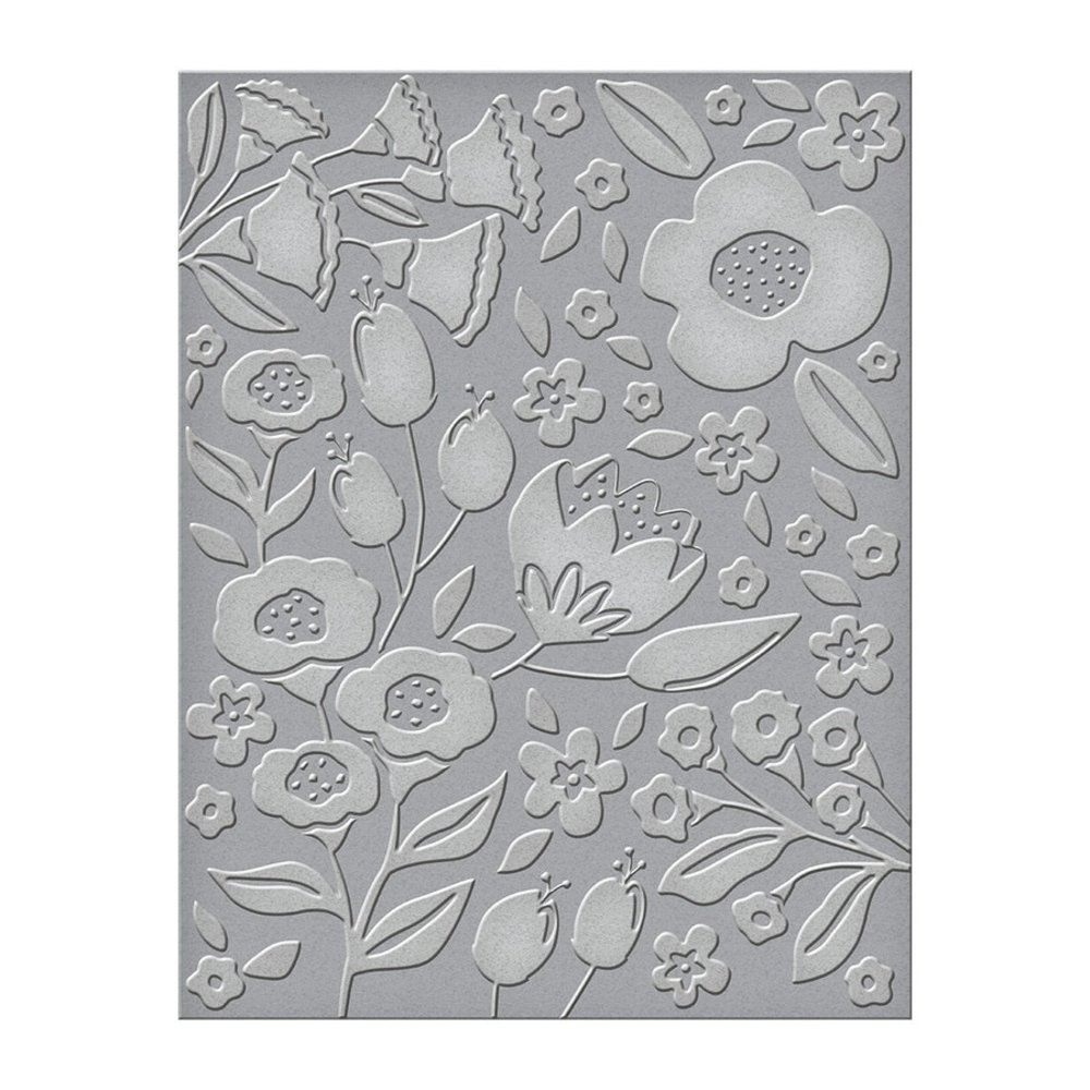 Spellbinders Simply Perfect Florets Embossing Folder (SES-015) Spellbinders Simply Perfect Florets Embossing Folder (SES-015)
