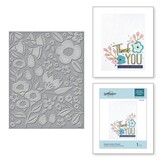 Spellbinders Simply Perfect Florets Embossing Folder (SES-015)
