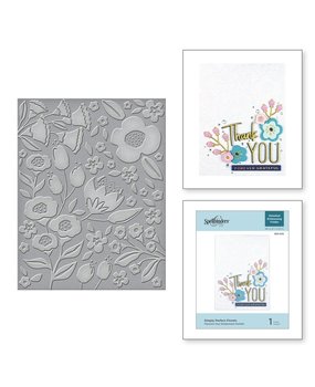 Spellbinders Simply Perfect Florets Embossing Folder (SES-015) Spellbinders Simply Perfect Florets Embossing Folder (SES-015)