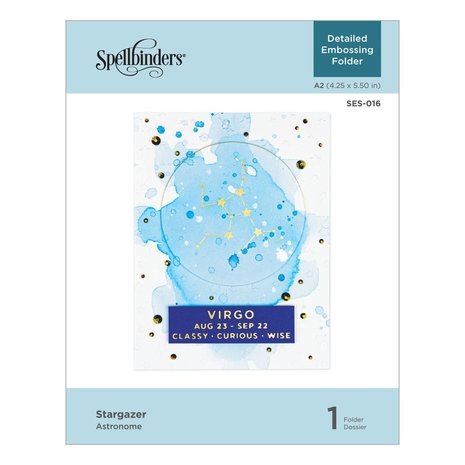 Spellbinders Stargazer Embossing Folder (SES-016)