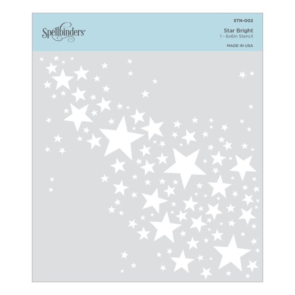 Spellbinders Star Bright Stencils (STN-002) Spellbinders Star Bright Stencils (STN-002)