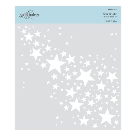Spellbinders Star Bright Stencils (STN-002) Spellbinders Star Bright Stencils (STN-002)