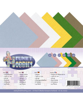 Yvonne Creations Funkie Hobbies Linnenpakket A5 (YC-A5-10022) Yvonne Creations Funkie Hobbies Linnenpakket A5 (YC-A5-10022)