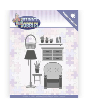 Yvonne Creations Funky Hobbies Living Room Die (YCD10227) Yvonne Creations Funky Hobbies Living Room Die (YCD10227)