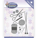 Yvonne Creations Funky Hobbies Knitting Die (YCD10230)