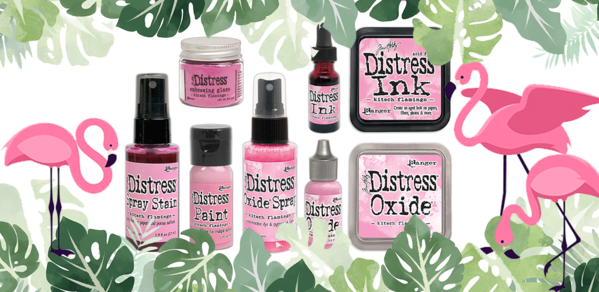 Ranger Tim Holtz® Distress Embossing Glaze Kitsch Flamingo (TDE73857) Ranger Tim Holtz® Distress Embossing Glaze Kitsch Flamingo (TDE73857)