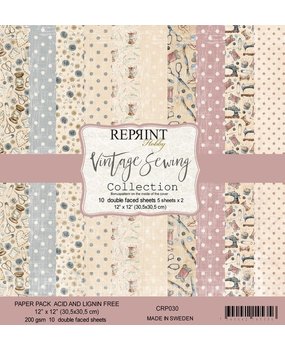 Reprint Vintage Sewing Collection 12x12 Inch Paper Pack (CRP030) Reprint Vintage Sewing Collection 12x12 Inch Paper Pack (CRP030)