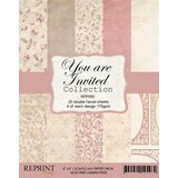 Reprint You are Invited Collection 6x6 Inch Paper Pack (RPP050)