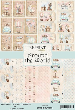 Reprint Around the World Collection A4 Paper Pack (RBP006) Reprint Around the World Collection A4 Paper Pack (RBP006)