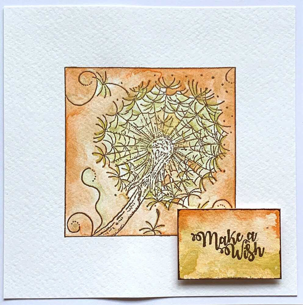IndigoBlu Colour Me Dandelion A6 Rubber Stamps (IND0745) IndigoBlu Colour Me Dandelion A6 Rubber Stamps (IND0745)