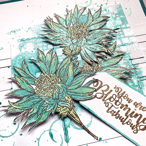IndigoBlu Colour Me Aster A6 Rubber Stamps (IND0746) IndigoBlu Colour Me Aster A6 Rubber Stamps (IND0746)