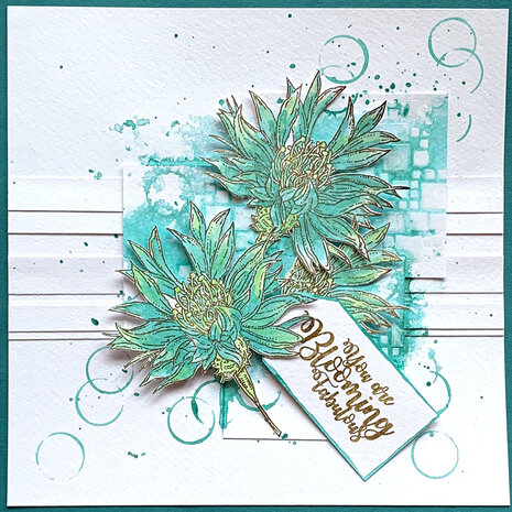 IndigoBlu Colour Me Aster A6 Rubber Stamps (IND0746) IndigoBlu Colour Me Aster A6 Rubber Stamps (IND0746)