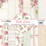 ScrapBoys First Love 8x8 Inch Paper Pad (FILO-10)