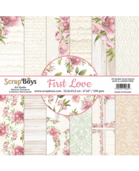 ScrapBoys First Love 6x6 Inch Paper Pad (FILO-09)