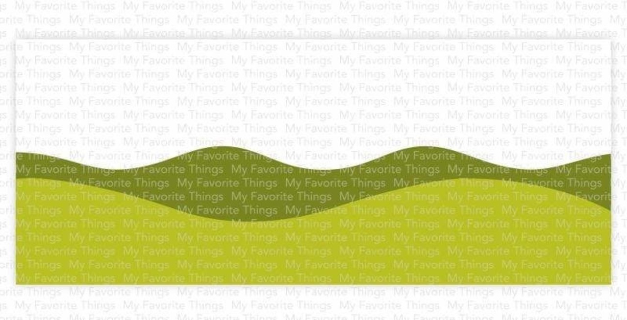 My Favorite Things Slimline Drifts & Hills Stencil (ST-150)