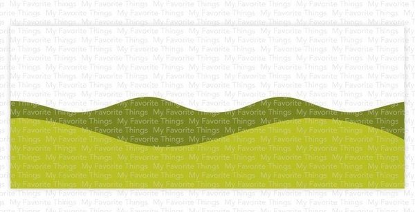 My Favorite Things Slimline Drifts & Hills Stencil (ST-150)