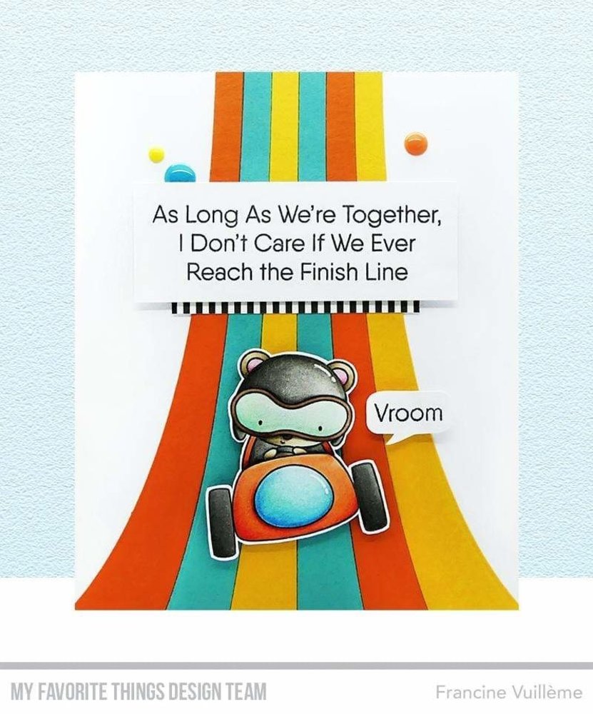 My Favorite Things Fast-Track Friends Clear Stamps (CS-545) My Favorite Things Fast-Track Friends Clear Stamps (CS-545)