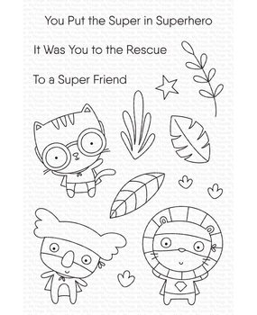 My Favorite Things Super Friend Clear Stamps (CS-546) My Favorite Things Super Friend Clear Stamps (CS-546)
