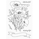 My Favorite Things Wild Poppies Clear Stamps (CS-547)