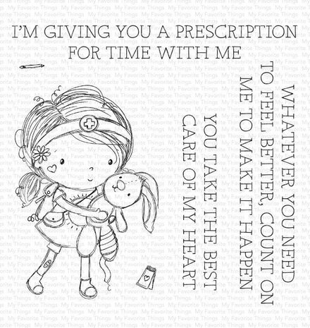 My Favorite Things Care of My Heart Clear Stamps (RAM-006)