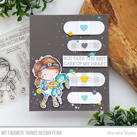My Favorite Things Care of My Heart Clear Stamps (RAM-006)