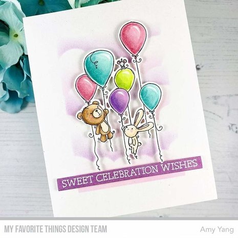 My Favorite Things Sweet Celebration Clear Stamps (RAM-008) My Favorite Things Sweet Celebration Clear Stamps (RAM-008)