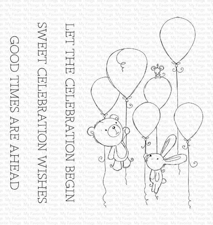 My Favorite Things Sweet Celebration Clear Stamps (RAM-008) My Favorite Things Sweet Celebration Clear Stamps (RAM-008)