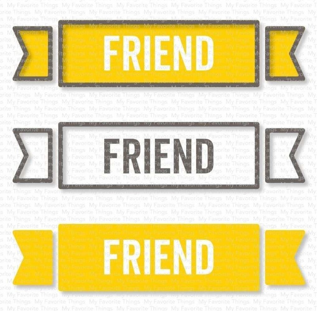 My Favorite Things Die-namics Boxed-in Banners (MFT-1926) My Favorite Things Die-namics Boxed-in Banners (MFT-1926)