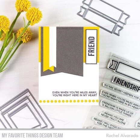 My Favorite Things Die-namics Boxed-in Banners (MFT-1926) My Favorite Things Die-namics Boxed-in Banners (MFT-1926)