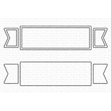 My Favorite Things Die-namics Boxed-in Banners (MFT-1926)