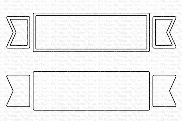 My Favorite Things Die-namics Boxed-in Banners (MFT-1926) My Favorite Things Die-namics Boxed-in Banners (MFT-1926)