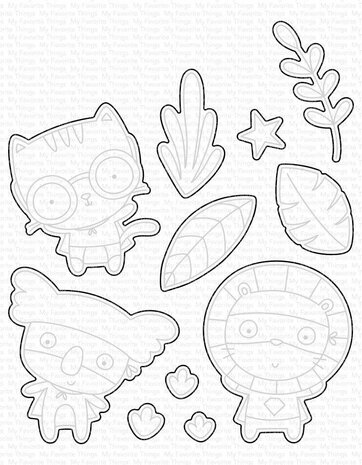 My Favorite Things Die-namics Super Friend (MFT-1942) My Favorite Things Die-namics Super Friend (MFT-1942)