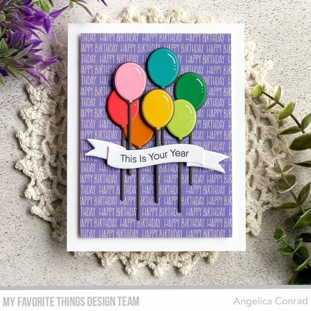 My Favorite Things Die-namics Balloon Bouquet (MFT-1945) My Favorite Things Die-namics Balloon Bouquet (MFT-1945)
