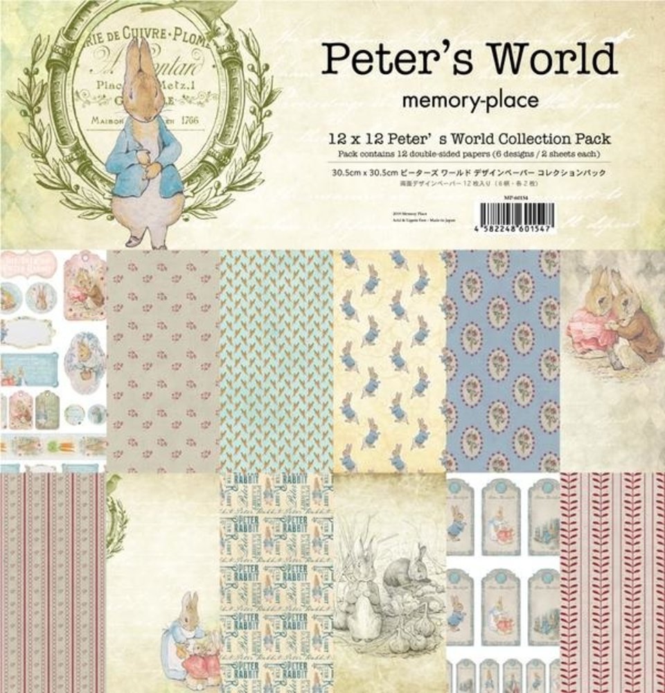 Memory Place Peter's World 12x12 Inch Paper Pack (MP-60154)