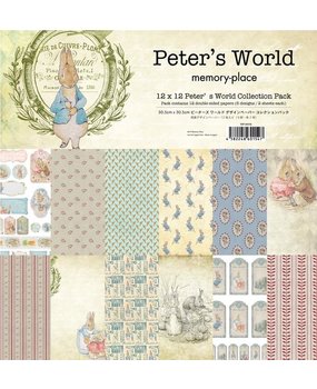 Memory Place Peter's World 12x12 Inch Paper Pack (MP-60154) Memory Place Peter's World 12x12 Inch Paper Pack (MP-60154)