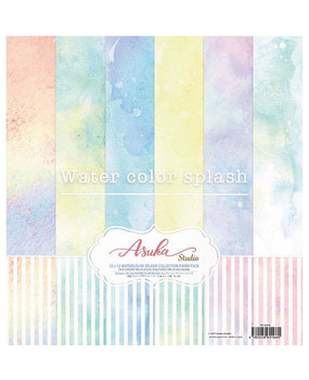 Memory Place Watercolor Splash 12x12 Inch Paper Pack (MP-60166) Memory Place Watercolor Splash 12x12 Inch Paper Pack (MP-60166)