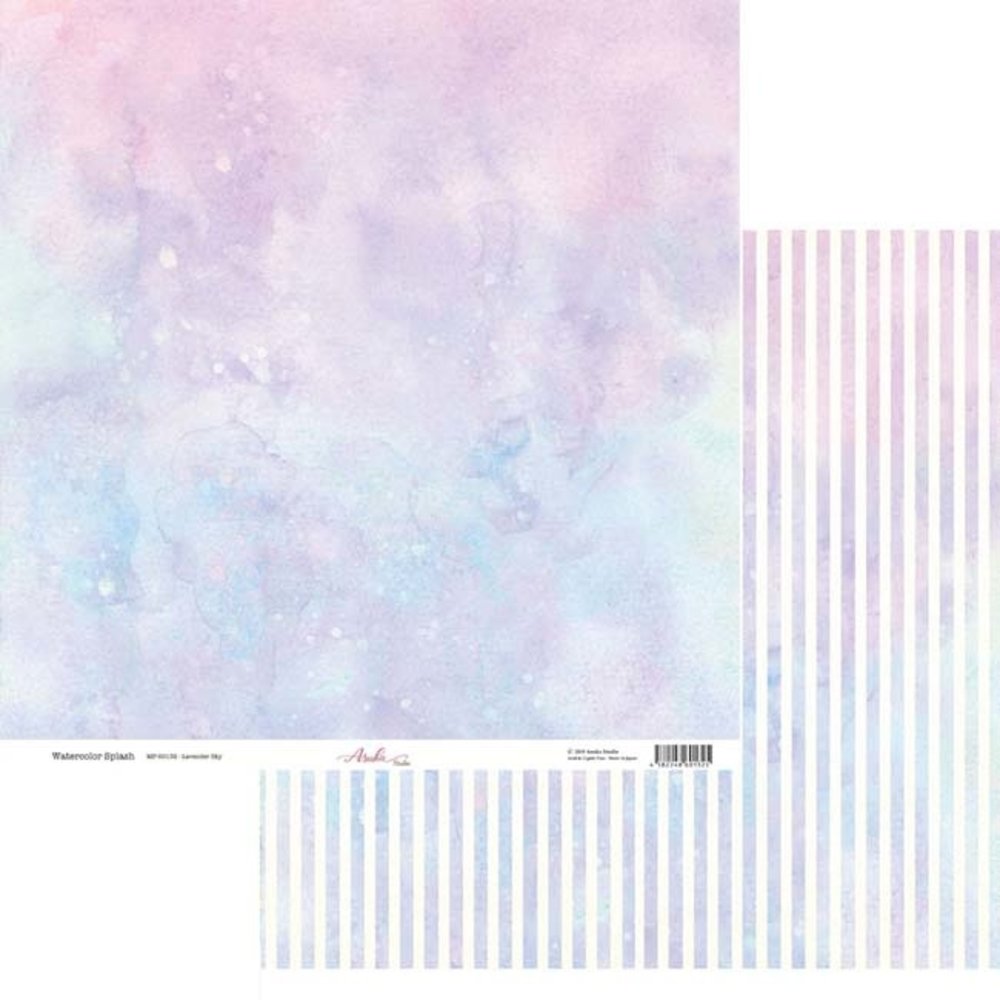Memory Place Watercolor Splash 12x12 Inch Paper Pack (MP-60166)
