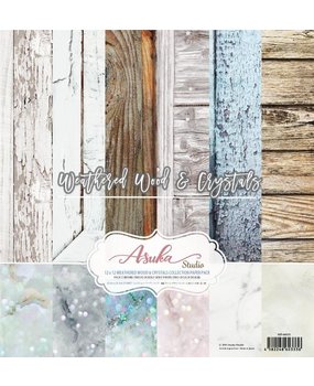 Memory Place Weathered Wood & Crystals 12x12 Inch Paper Pack (MP-60333) Memory Place Weathered Wood & Crystals 12x12 Inch Paper Pack (MP-60333)