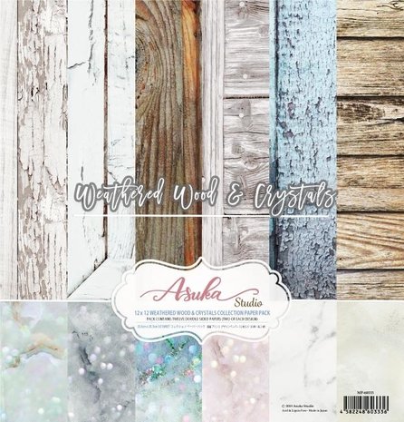Memory Place Weathered Wood & Crystals 12x12 Inch Paper Pack (MP-60333) Memory Place Weathered Wood & Crystals 12x12 Inch Paper Pack (MP-60333)
