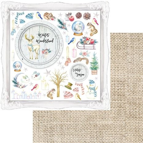 Memory Place Winter Wonderland 12x12 Inch Paper Pack (MP-60334) Memory Place Winter Wonderland 12x12 Inch Paper Pack (MP-60334)