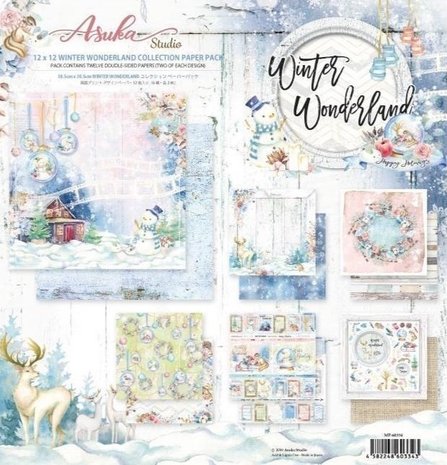 Memory Place Winter Wonderland 12x12 Inch Paper Pack (MP-60334) Memory Place Winter Wonderland 12x12 Inch Paper Pack (MP-60334)