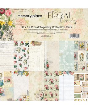 Memory Place Floral Tapestry 12x12 Inch Paper Pack (MP-60375) Memory Place Floral Tapestry 12x12 Inch Paper Pack (MP-60375)