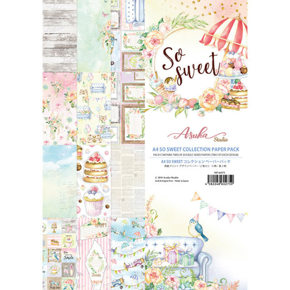 Memory Place So Sweet A4 Paper Pack (MP-60275) Memory Place So Sweet A4 Paper Pack (MP-60275)