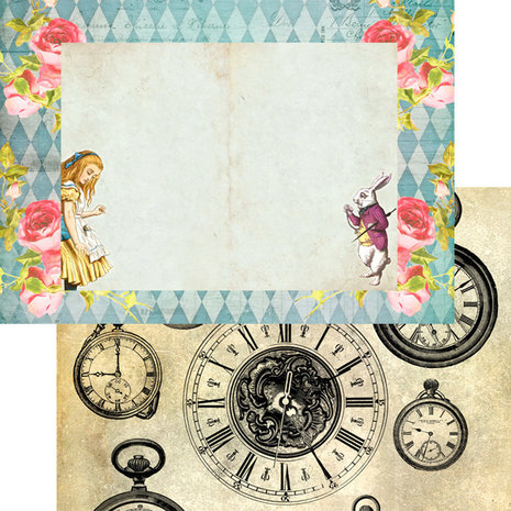 Memory Place Alice's Tea Party A4 Paper Pack (MP-60316) Memory Place Alice's Tea Party A4 Paper Pack (MP-60316)