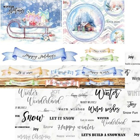Memory Place Winter Wonderland A4 Paper Pack (MP-60335) Memory Place Winter Wonderland A4 Paper Pack (MP-60335)