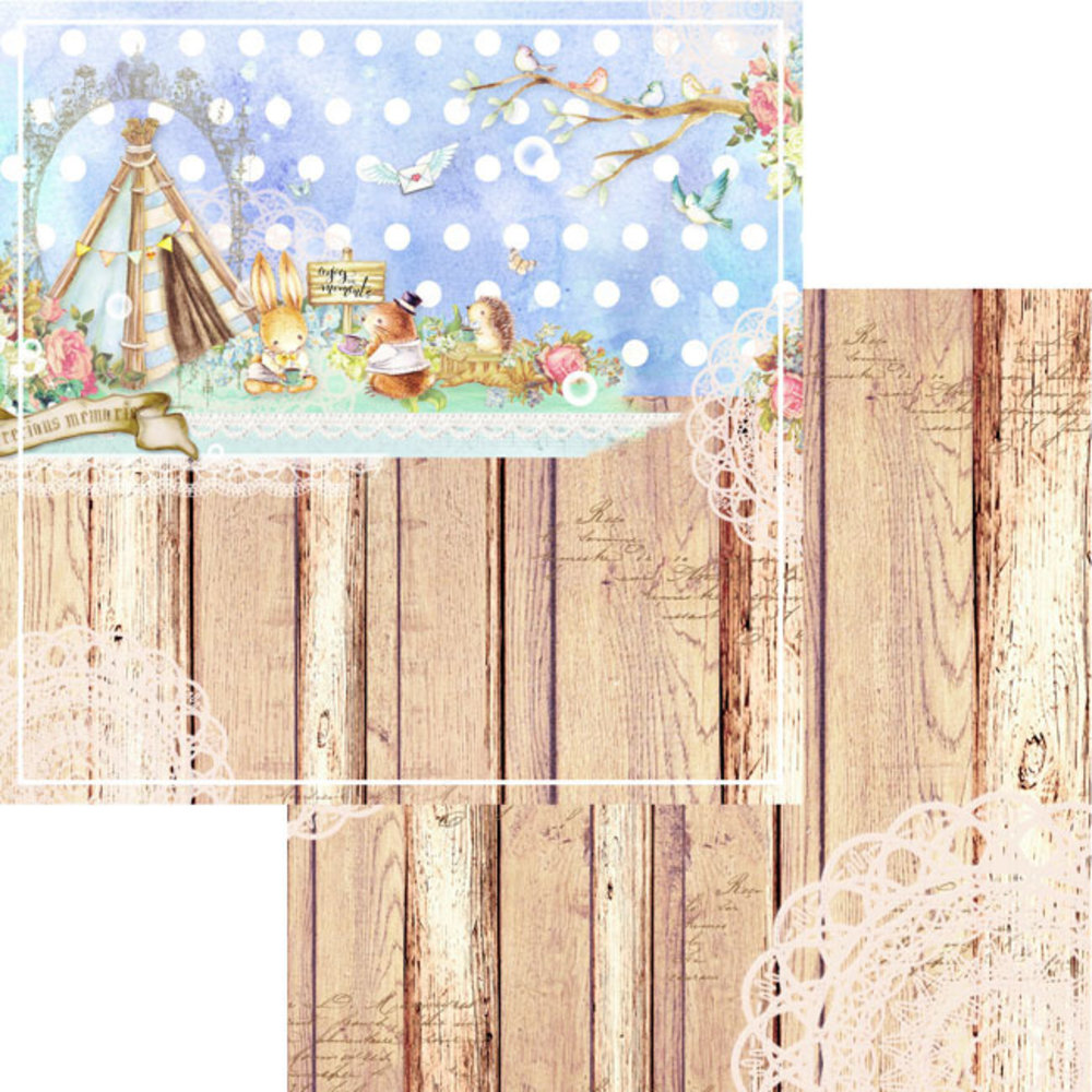 Memory Place Forest Friends 6x6 Inch Paper Pack (MP-58995) Memory Place Forest Friends 6x6 Inch Paper Pack (MP-58995)