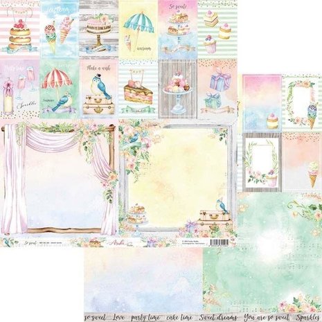 Memory Place So Sweet 6x6 Inch Paper Pack (MP-60139) Memory Place So Sweet 6x6 Inch Paper Pack (MP-60139)